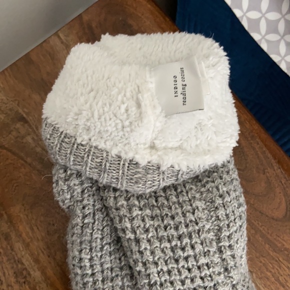 Indigo Reading Cozies Socks - Picture 2 of 2